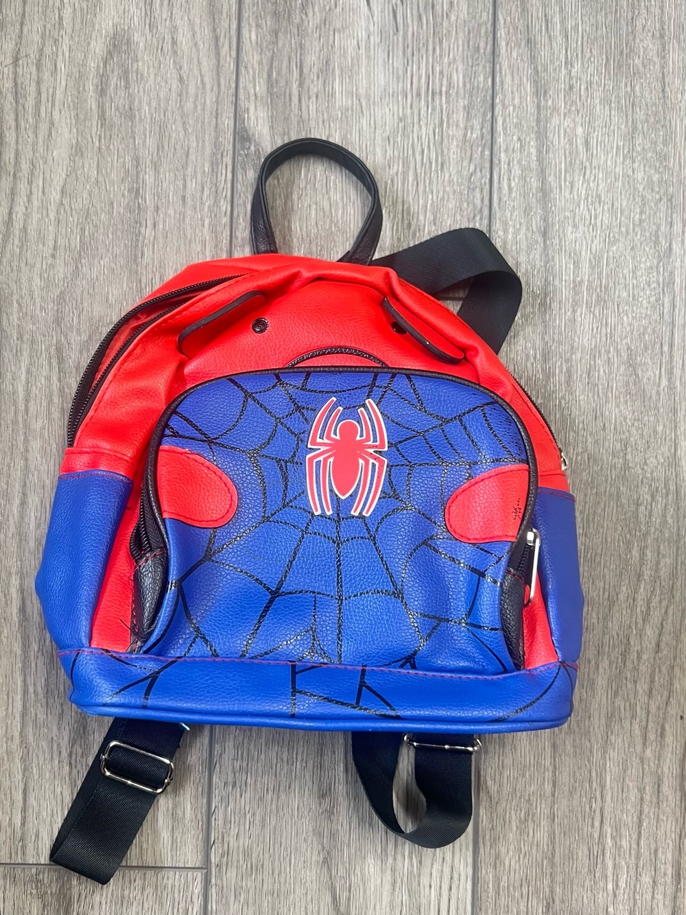 Spiderman Kids Mini Backpack - Red & Blue